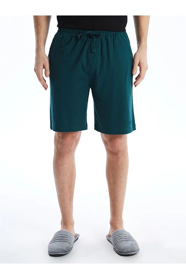 Slim Fit Erkek Pijama Alt Şort - 2