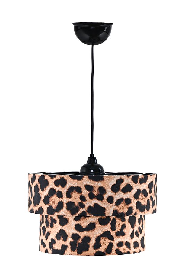 Leopar Desenli Sarkıt Avize - 4
