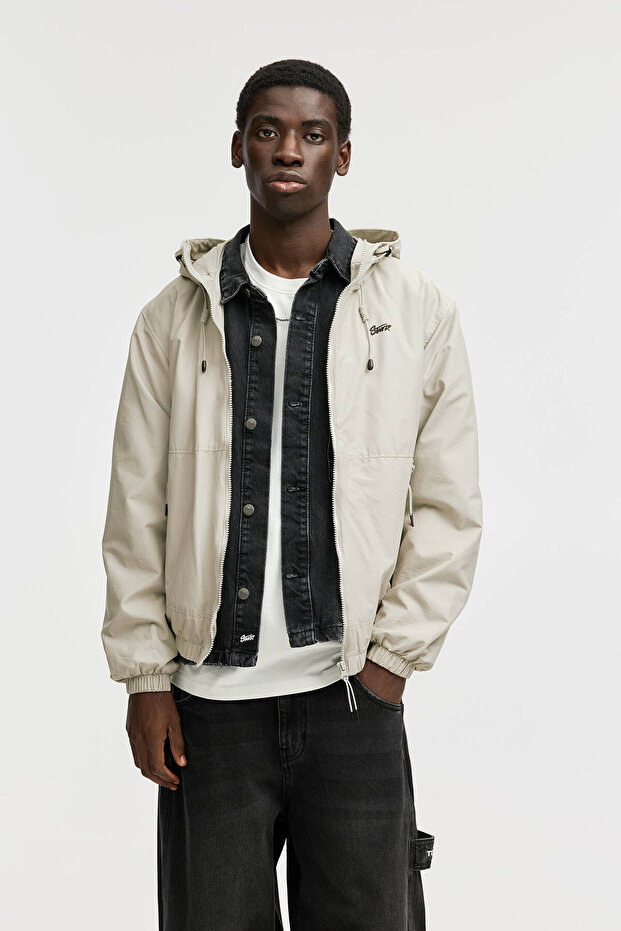 STWD kapüşonlu yağmurluk - 1