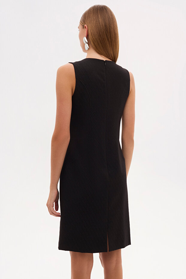 Kuplu Diz Boy Elbise - 4