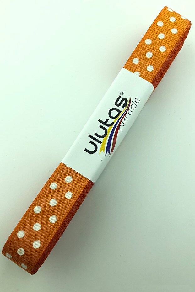 1.5 Cm Polka Dot Grosgrain Ribbon