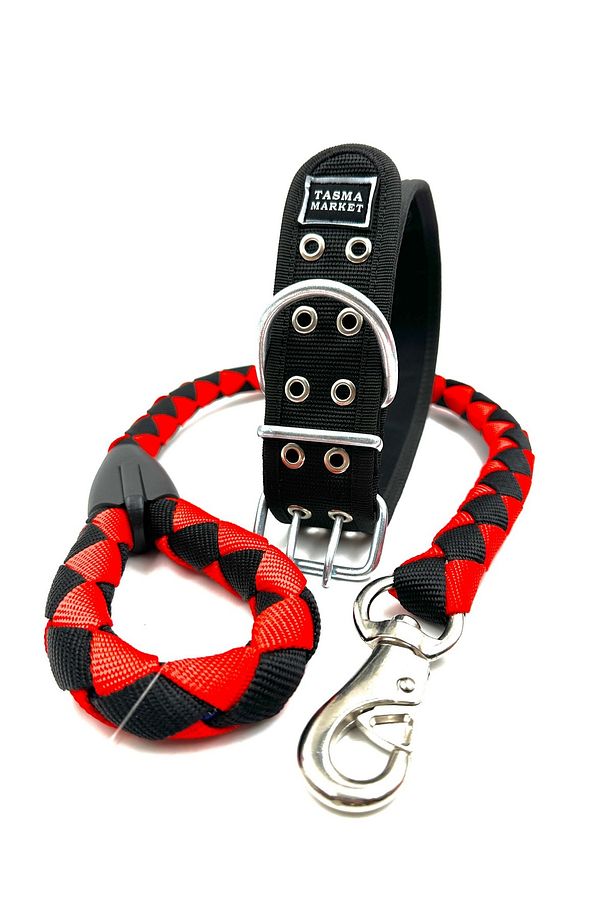 Akbaş Köpek Gezdirme ve Boyun Tasması Seti - 1