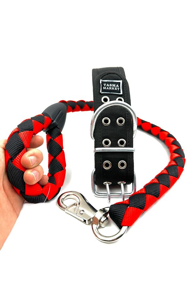 Akbaş Köpek Gezdirme ve Boyun Tasması Seti - 2