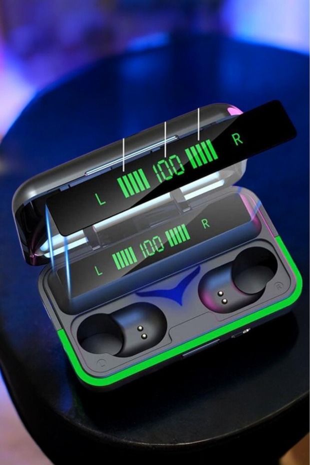 Powerbank Özellikli Kablosuz Bluetooth Kulaklık RGB Işıklı - 2