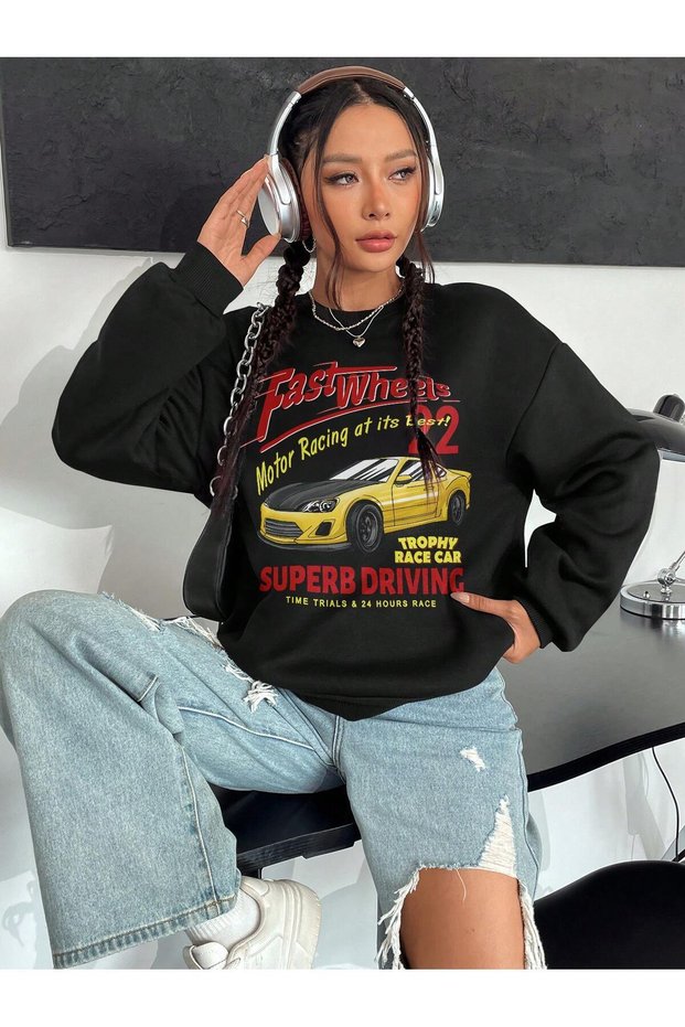 Stylish and Comfortable Women'S/Men's Special Design Swetshirt 1416