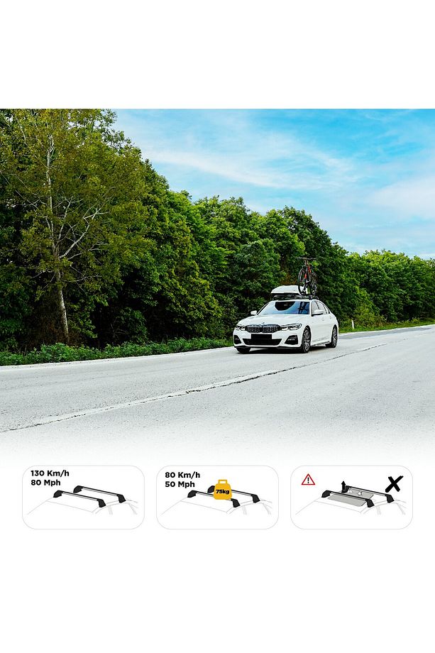 Jaecoo Jaecoo 7 Turtle Air2 Ara Atkı 2024-2024 Arası Uyumlu - Siyah - 5