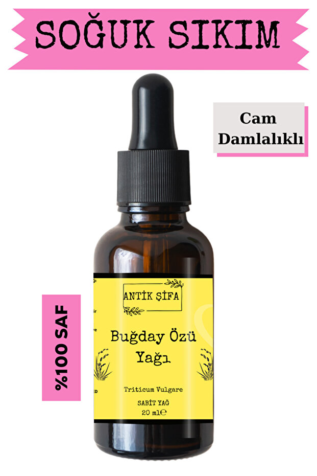 %100 Saf Buğday Özü Yağı - (20 ML) - 1
