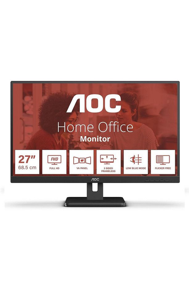 27e3um/bk 27" 75hz 4ms Hdmı Dp Vga Va Monitör - 5