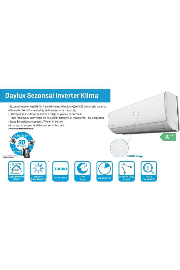 DTXM35N 12.000 BTU SPLİT KLİMA - 3