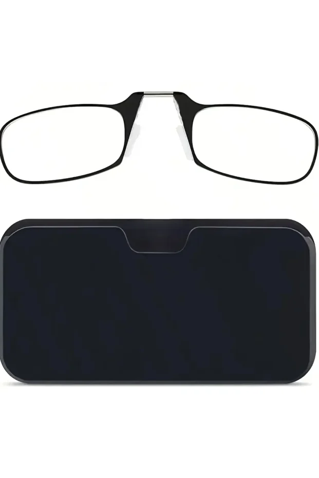 Practical Phone Reading Glasses - Above Nose, Stickable Back +1.50 - 7