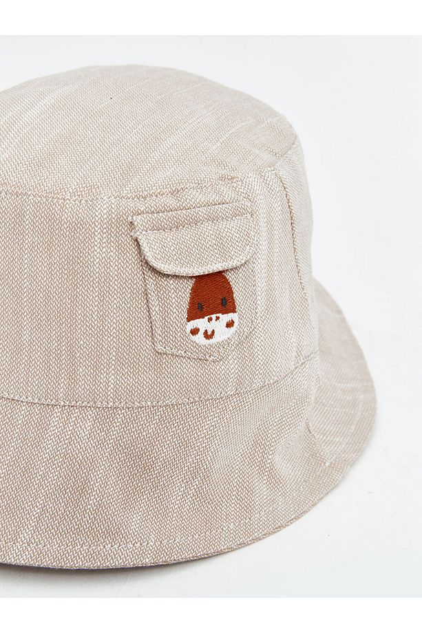 LCW baby Nakışlı Erkek Bebek Bucket Şapka - 4