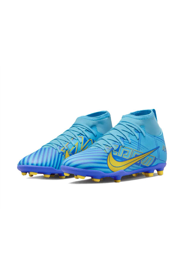Football Mercurial Superfly 9 Club Km Fg/Mg Kylian Mbappe Kids Multi Ground Football Boots (1 Size Narrow Fit)