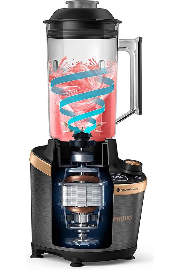 Hr3770/00 Flip&juice Meyve Sıkacağı Modüllü Yüksek Hızlı Blender - 3