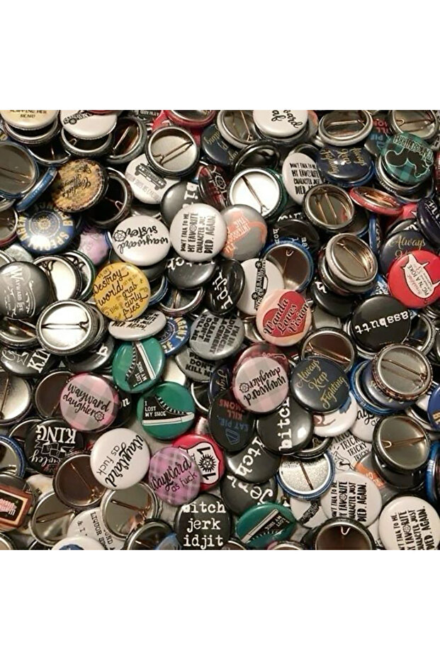 Smiley Gülücük Sarı Rozet - 7