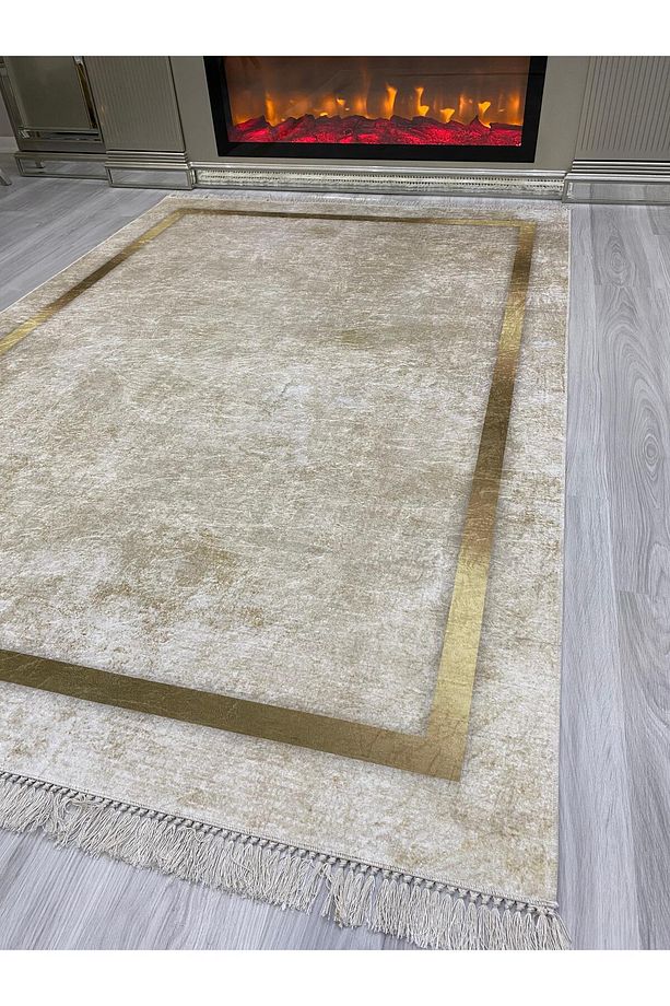 Yıkanabilir Kaymaz Taban Salon ve Oturma odası Halısı 4m² Dört Metrekare ve 6m² Altı Metrekare Ölçü - 2