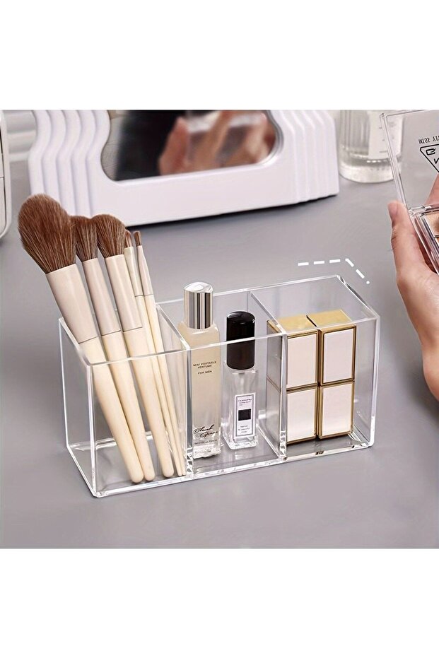 3 Compartment Plexi Organizer - 1