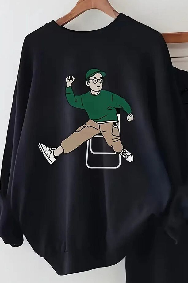 Pamuklu UNISEX Rahat ve Hafif Trençkot ve Pantolon Takımı - 2