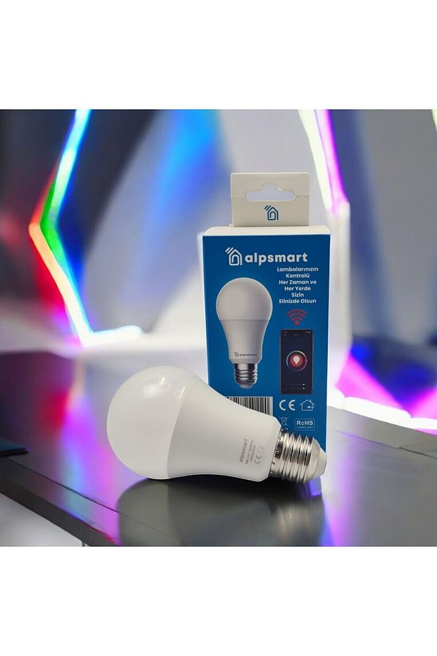 As-8229 Cw Akıllı Wifi Led Lamba Tuya Destekli 9w Ampül - 3
