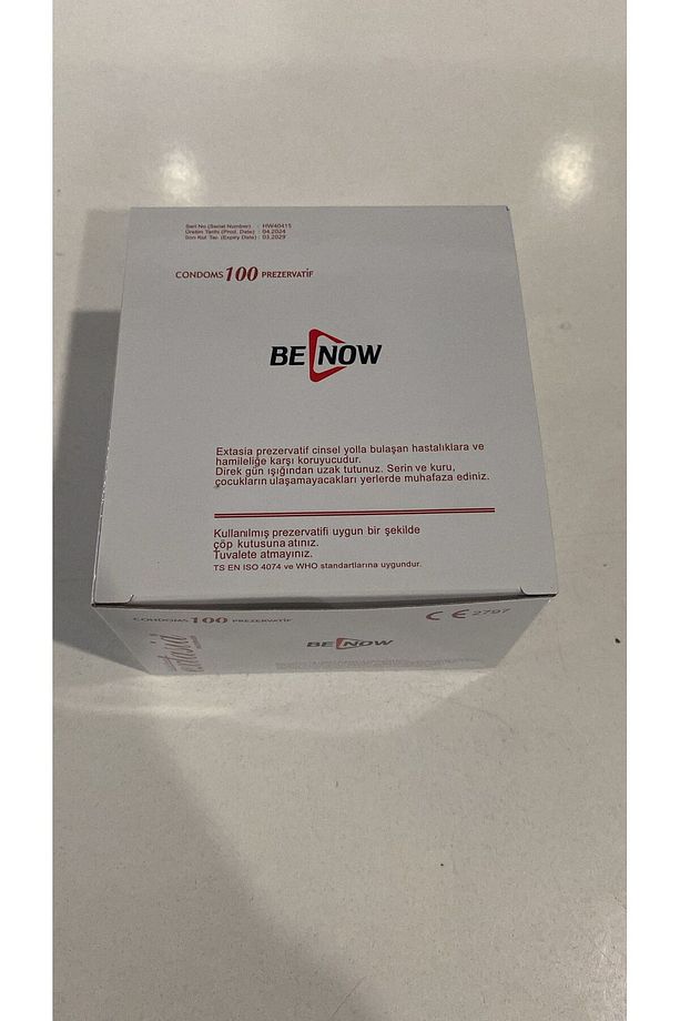 Extasie Prezervatif 100 Lük Paket - 1