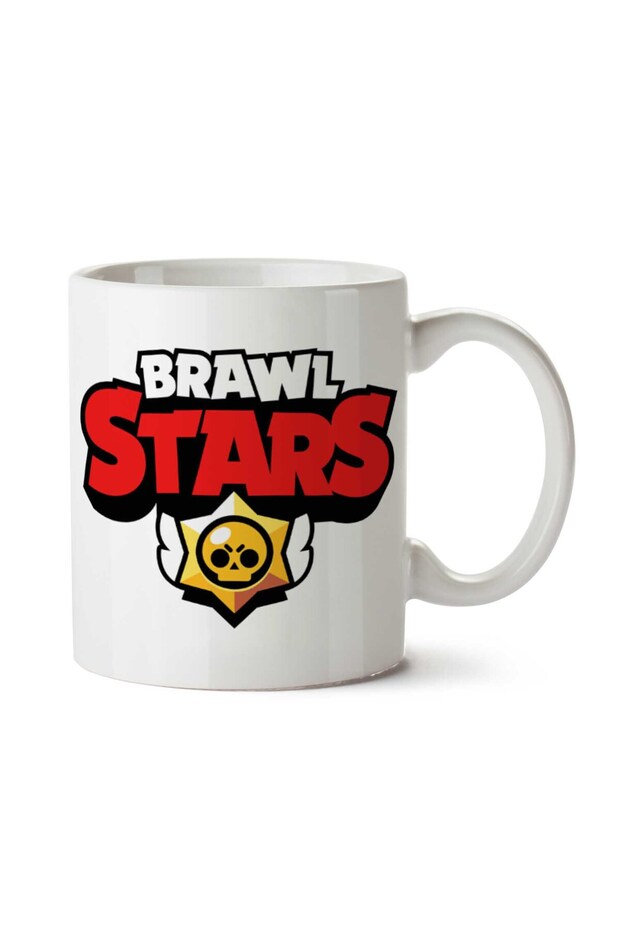كوب مطبوع على الجانبين من Brawl Stars Font