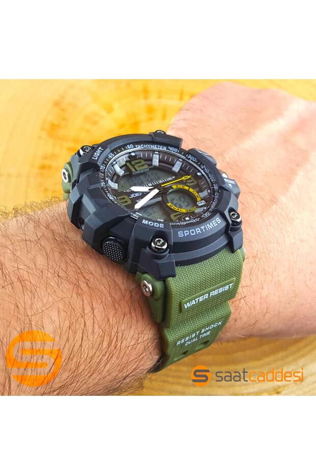 Men's Wristwatch Waterproof Green