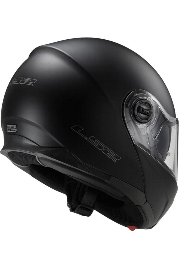 Ff325 Strobe Çene Açılır Mat Siyah Kask - 3