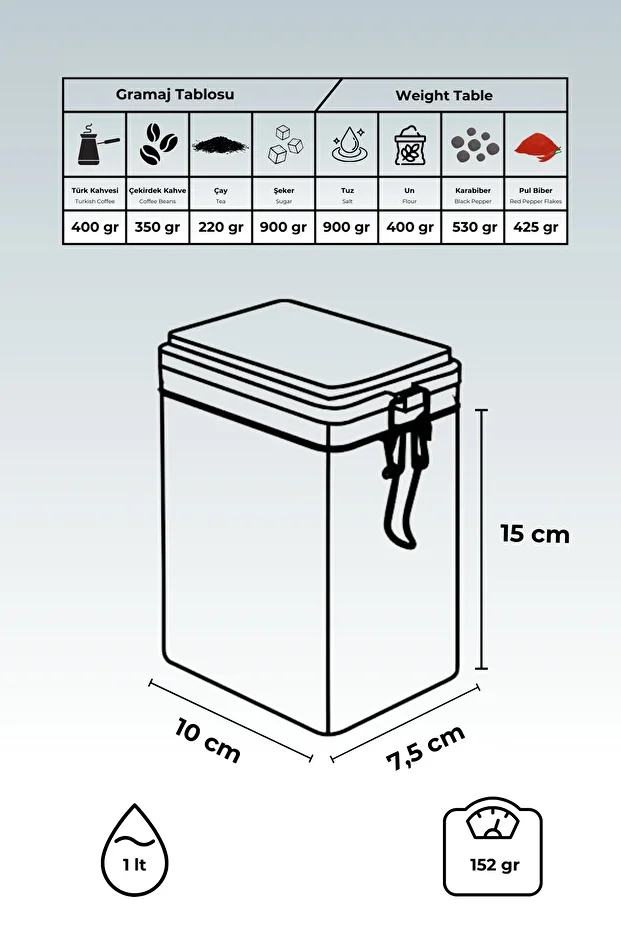 Er043-v2 Trellis Patterned Rectangular Metal Storage Container 8x10 Cm - 4