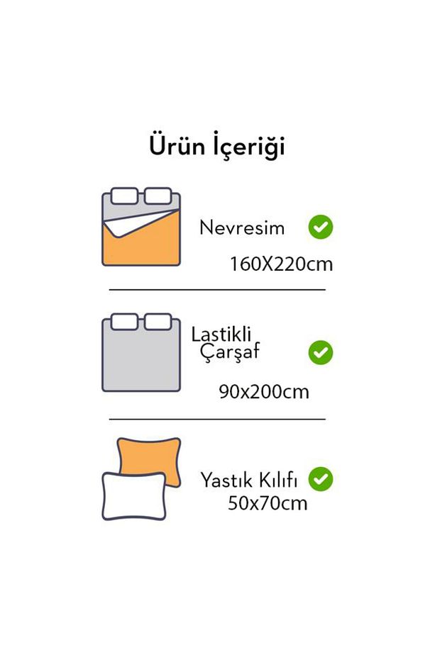 Amico Dog , Ultra Hd Jakarlı Desenli Örme Penye Tek Kişilik Nevresim Seti - 5
