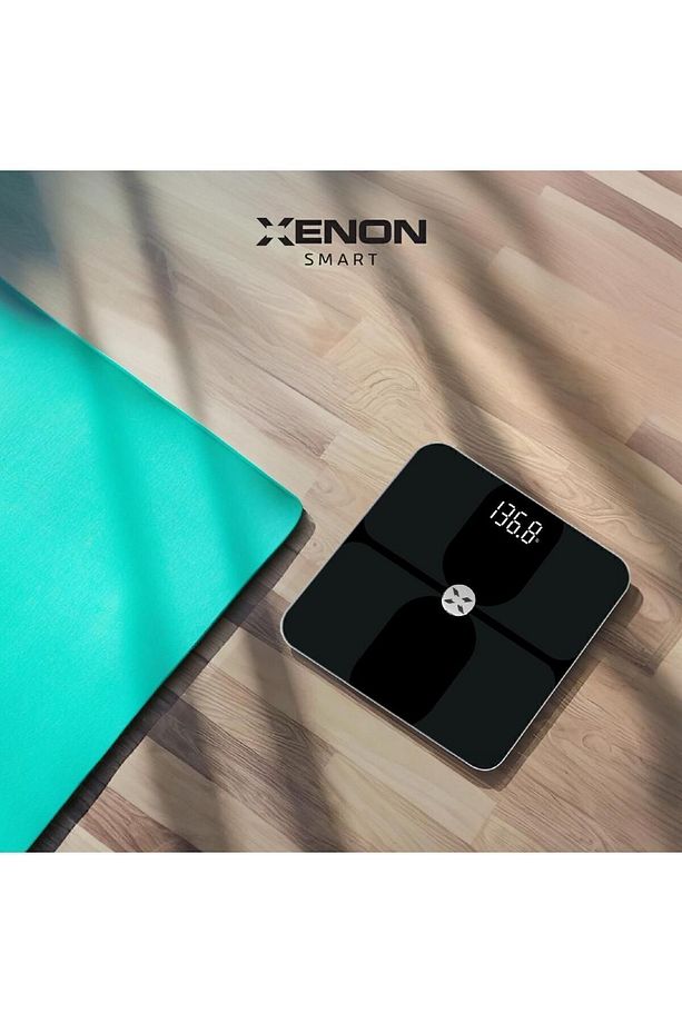 Akıllı Tartı Dijital Baskül, BT Apple Health Google Fit, Vücut Kitle, Kas, Su, Yağ, Kemik X8703 - 5