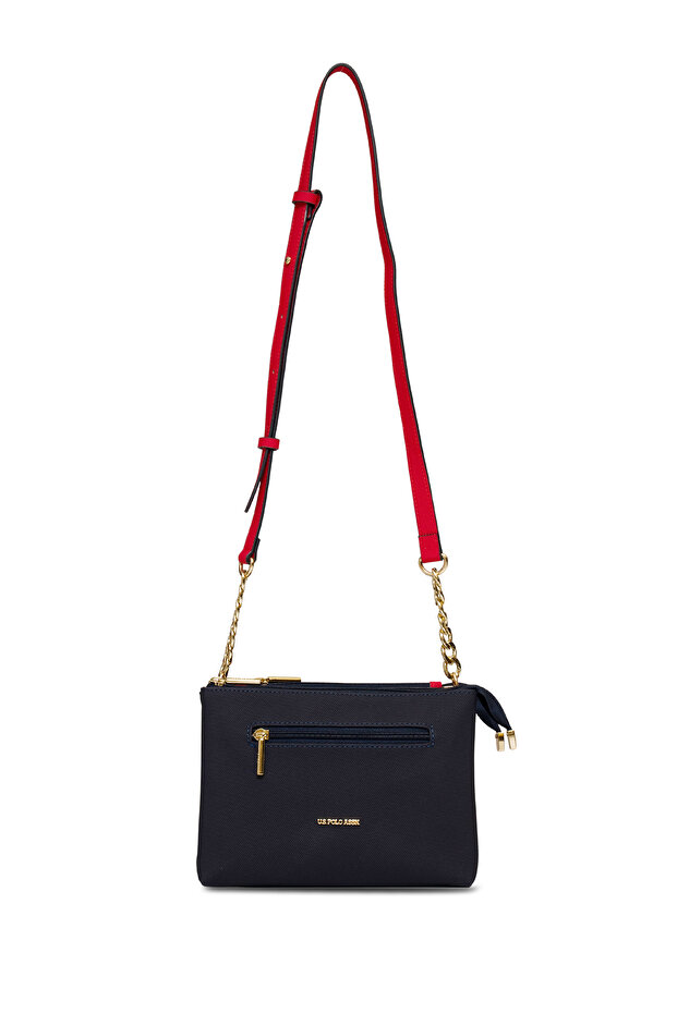 Navy Blue-Red Women's Messenger Bag Us25253