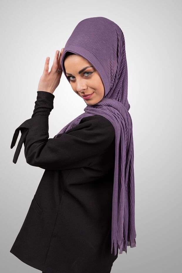 Organic Vinegar Practical Pleated Shawl - Ready Plug-In Sponge Model - 4