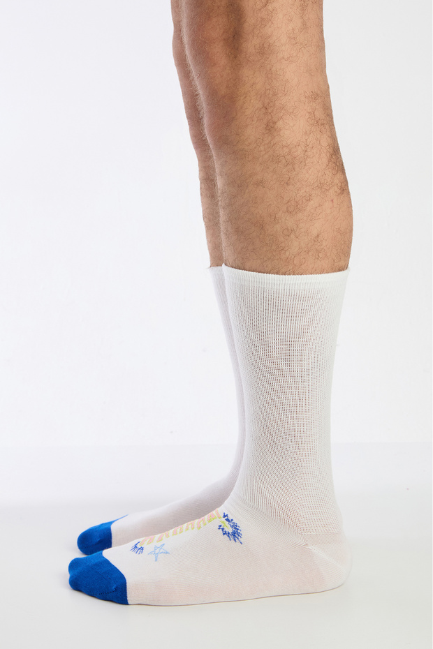 رائع جدًا - جوارب بنمط النص - 4