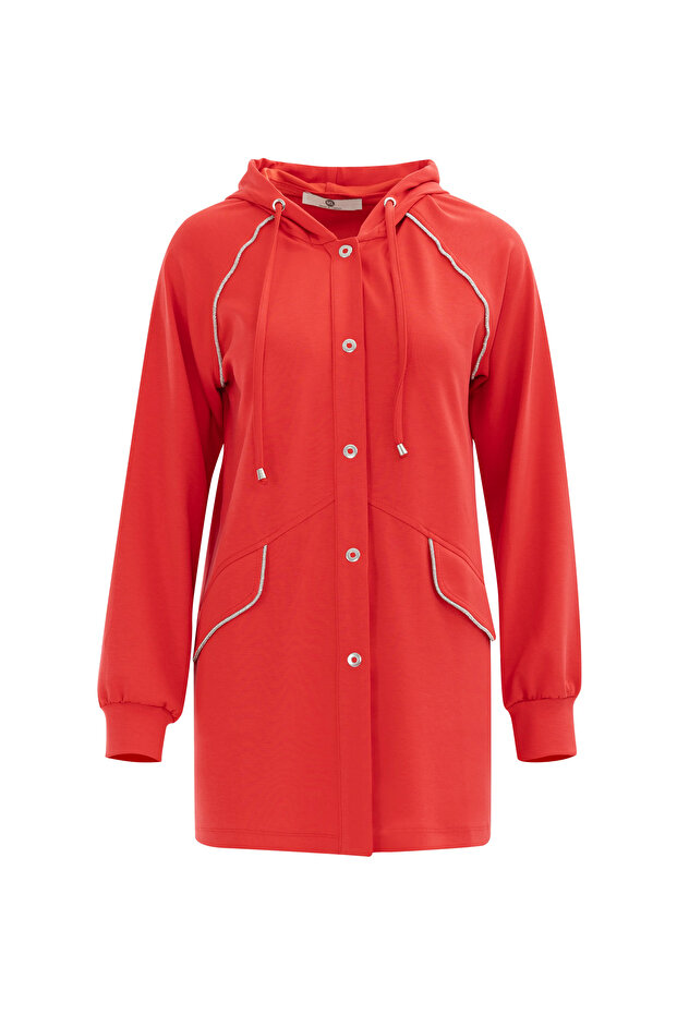 Reglan Kol Kapüşon Yaka Kap - 7