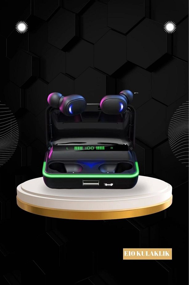 Ucuz ve Kaliteli Kulaklıklı Saat Seti Bluetooth Bağlantılı Akıllı Saat ve Kulaklık - 5