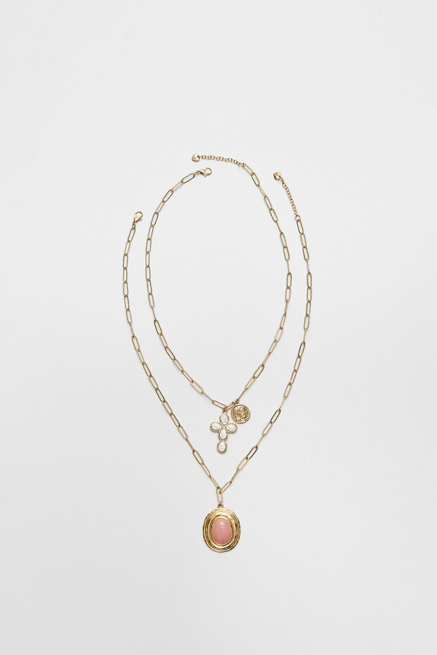 2'li sembollü kolye seti - 5