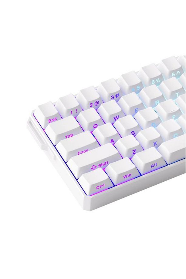 Monsgeek Fun60 Ultra Shine-through White He Manyetik Switch Argb Kablolu Mekanik Klavye - 4