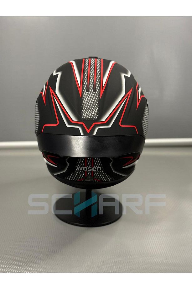 Ws-202 Güneş Vizörlü Çene Açılır Kask (Siyah Vizörlü) - 5