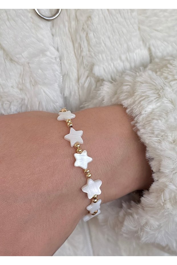 Women's Bracelet with Mother of Pearl Star Dor