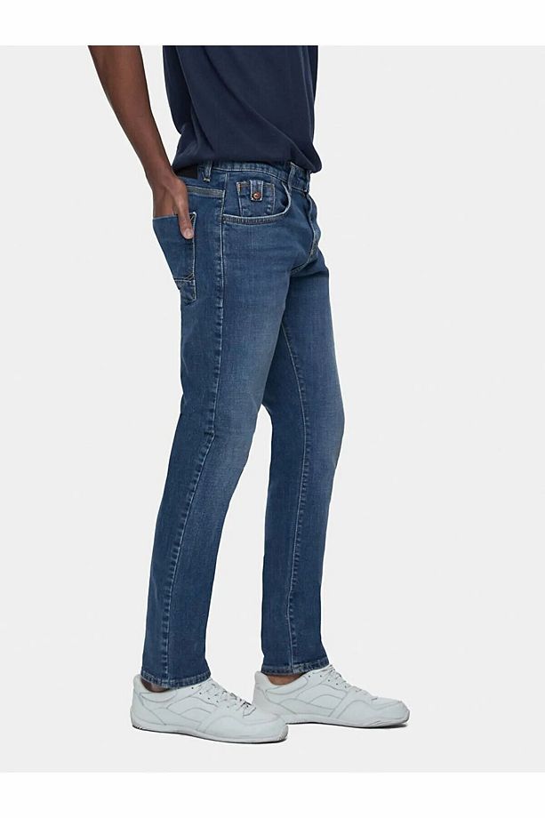 Erkek Mavi Joshua Valor Safe Wash Jean 01009507591603055779-Std - 3