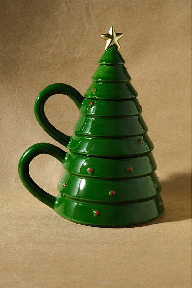 New Year Yılbaşı Ağacı Kupa Seti 400 ml - 5