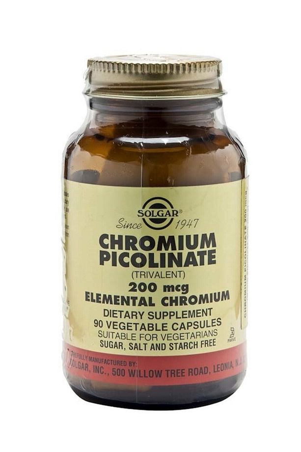 Chromium Picolinate 200 Mcg 90 Kapsül 033984008663 - 1