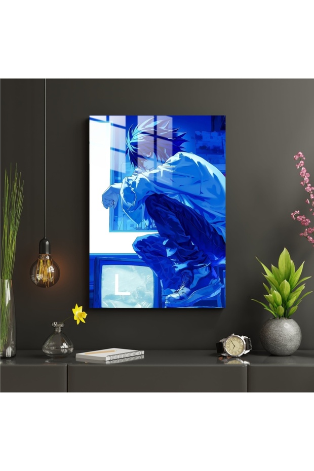 DEATH NOTE L METAL POSTER
