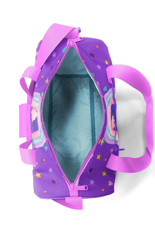 Mor Pembe Unicorn Dondurma Desenli Spor Çantası 27542 - 6