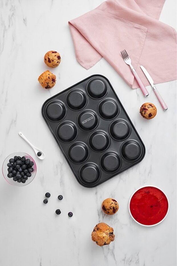 Bake Pro 12'li Muffin Kalıbı - 4