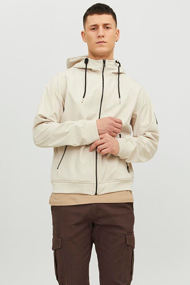 Erkek Kapüşonlu Ceket - Basic - 1