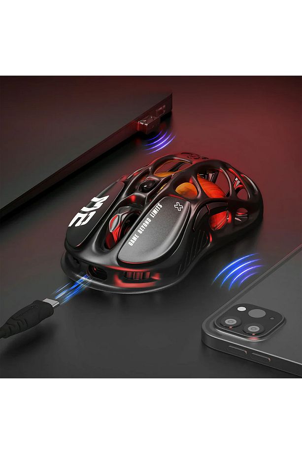 Mercury K1 Lite M2 Kablosuz Rgb Işıklı Mekanik Q Gaming Klavye Ve Optik Mouse Seti - 8