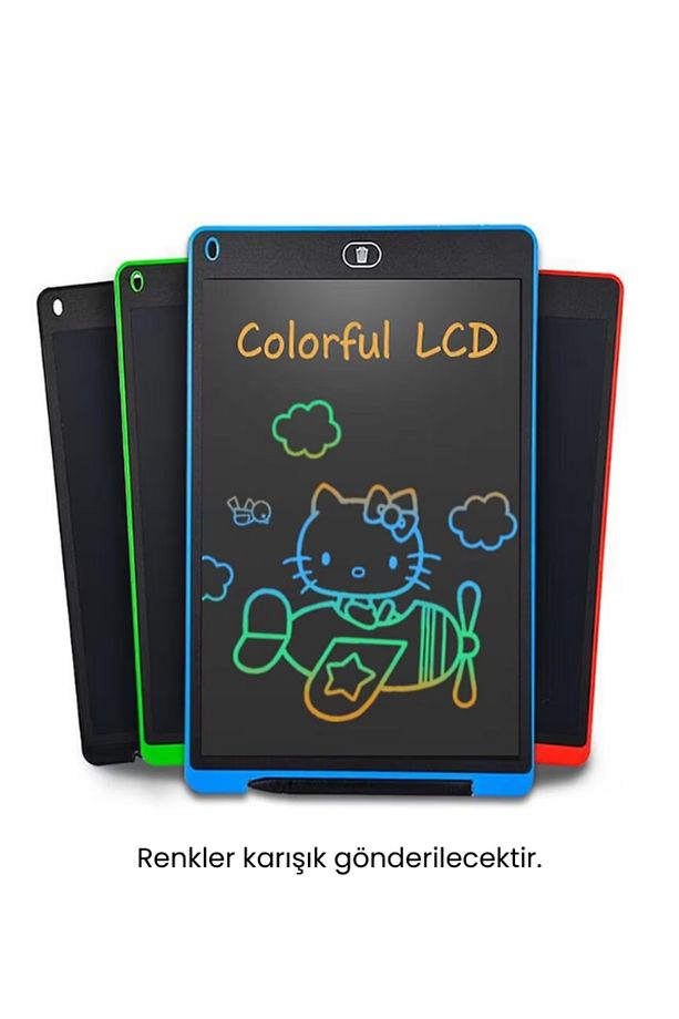 Grafik Digital Çocuk Yazı Tahtası Çizim Tableti Lcd 8,5 İNÇ - 3