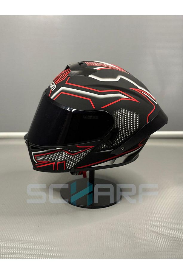 Ws-202 Güneş Vizörlü Çene Açılır Kask (Siyah Vizörlü) - 3
