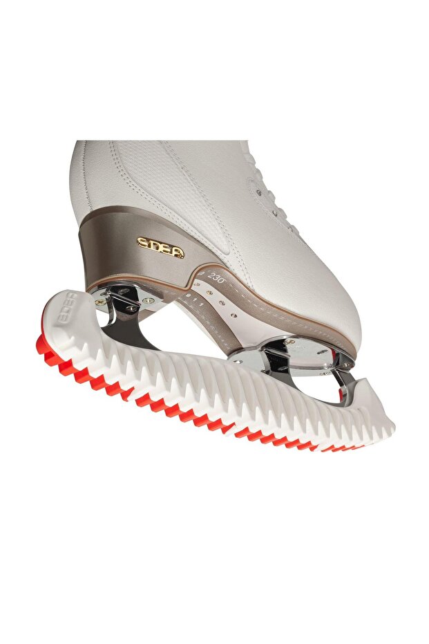 Duo E-guard - واقي شفرة التزلج على الجليد باللون الأحمر/الأبيض - 1