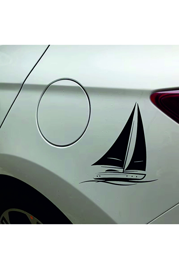 Sailing Car Sticker(25X27Cm)
